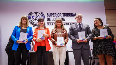 La primera circunscripción judicial recibió bibliografía con perspectiva de género