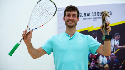 El argentino Romiglio se consagró campeón del squash mundial en el Regatas