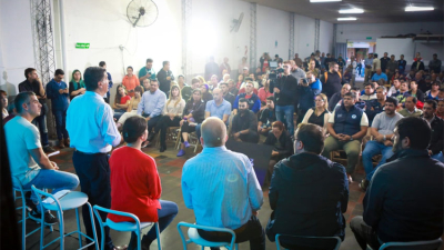 Capitanich presentó el plan de reconversión laboral para canillitas