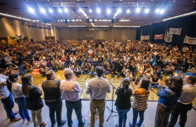 "Defendamos el proyecto que recuperó el salario y la educación de calidad"