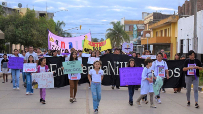 Desde Quitilipi, "Ni una menos" pidió la emergencia nacional por violencia de género