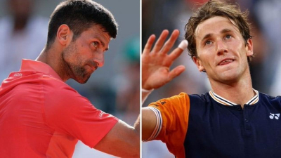 Roland Garros: Casper Ruud le ganó a Zverev y jugará la final ante Djokovic