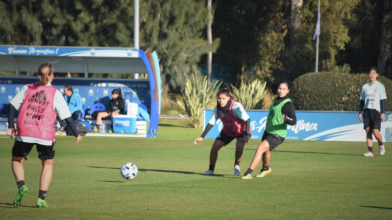 Nuevo entrenamiento de la Selección femenina de cara al Mundial
