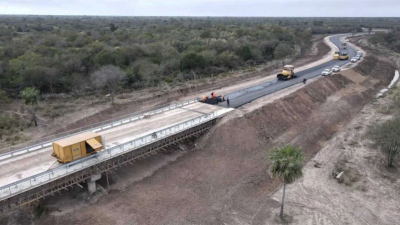 Más de 43 kilómetros pavimentados en la ruta provincial 13