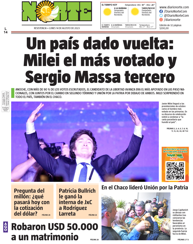 Edición del 14-08-2023