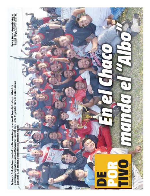 En el Chaco, manda el "Albo"