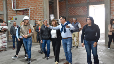 En Gancedo, Martínez ratificó el compromiso con el sector privado