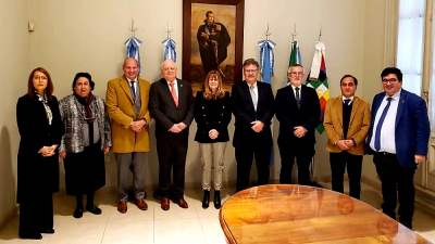 Ministros del STJ se reunieron con el presidente de la Corte IDH