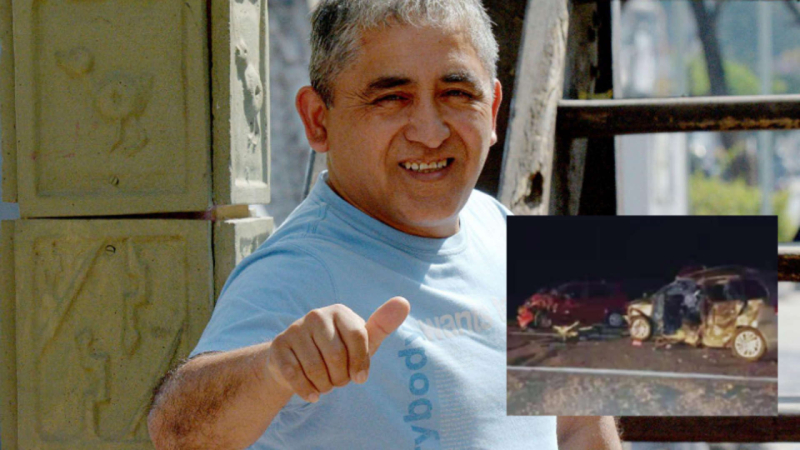 Murió el reconocido cantante de música tropical Huguito Flores en un terrible siniestro vial en la ruta 34