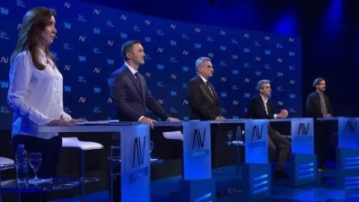 Los candidatos a vicepresidente se cruzaron en un debate previo al 22 de octubre