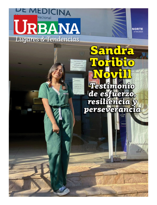 Sandra Toribio Novill: testimonio de esfuerzo, resiliencia y perseverancia