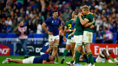 Sudáfrica derrotó a Francia y se clasificó a las semifinales
