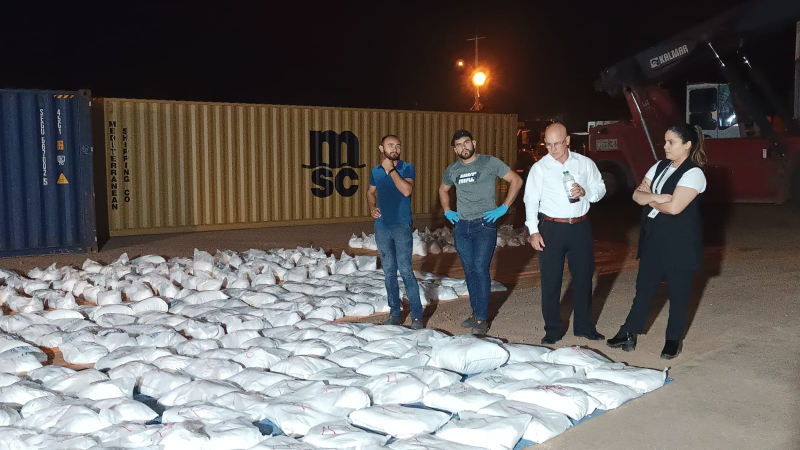 Paraguay: incautaron 3.300 kilos de cocaína en paquetes de arroz