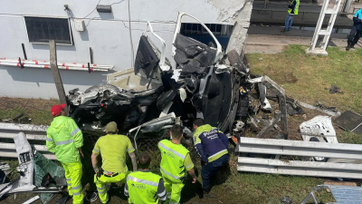 Trágico accidente en la Autopista: murieron 3 jóvenes que volvían de una fiesta de Halloween 