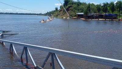 El río Paraná alcanzó la etapa de evacuación en Ituzaingó