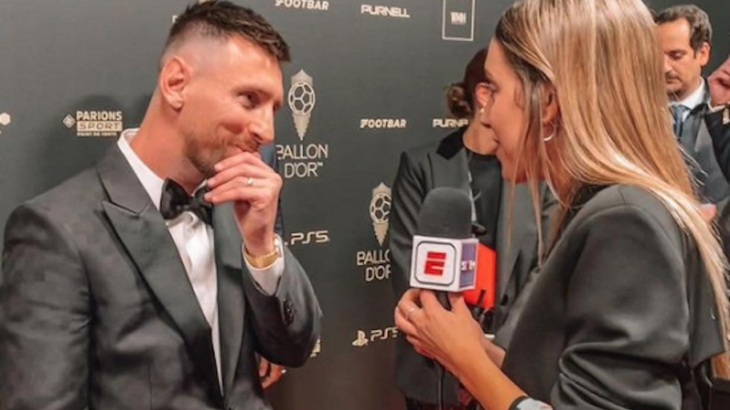 El análisis al gesto de Antonela Roccuzzo cuando Lionel Messi saludó a Sofía Martínez
