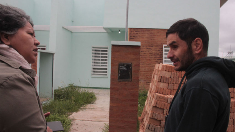 Accedieron a una casa recién construida pero sin cloacas, energía, ni agua