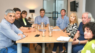 El Frente Gremial se reunió con el gobernador electo Leandro Zdero