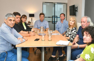 El Frente Gremial se reunió con el gobernador electo Leandro Zdero