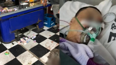Feroz golpiza a un comerciante en un robo en La Escondida