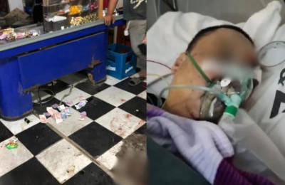 Feroz golpiza a un comerciante en un robo en La Escondida