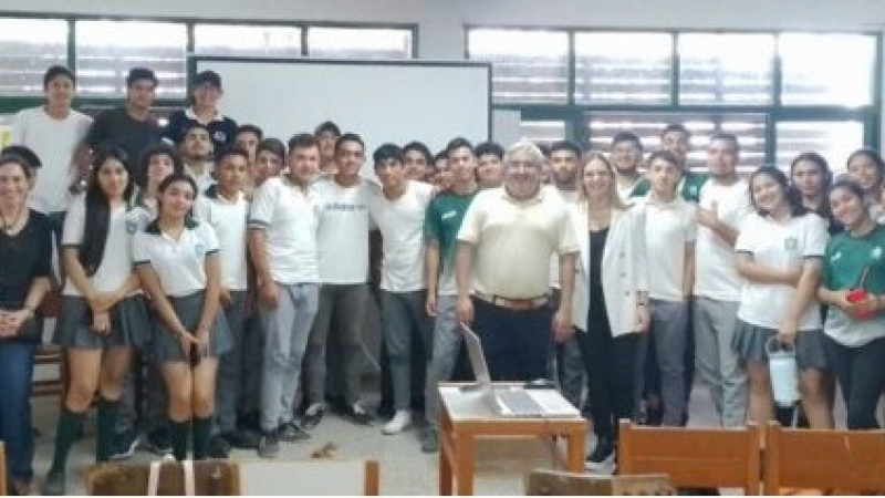 San Luis del Palmar: alumnos fortalecen sus conocimientos en Seguridad Vial