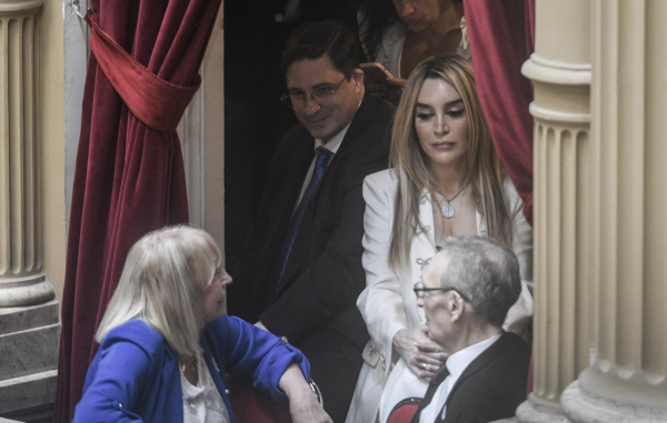 Fátima Flórez en el Congreso de la Nación para la asunción presidencial Javier Milei. Foto: Emmanuel Fernández.