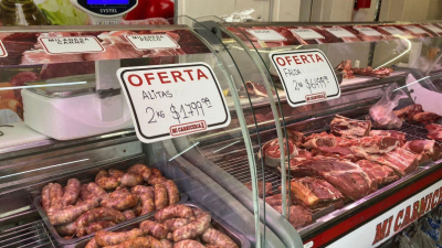 Alimentos: casi 14 % de inflación en dos semanas