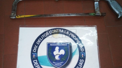 Ladrón de cables atrapado en barrio Jorge Newbery