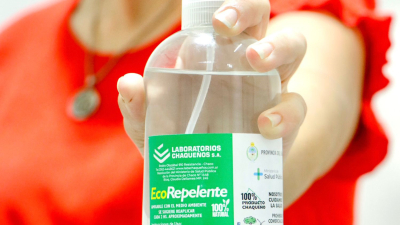 "Eco Repelentes": un producto chaqueño que se distribuye a todo el sistema de Salud