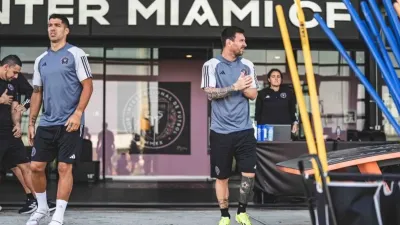 El reencuentro de Messi y Suárez en las prácticas del Inter Miami: cuándo debuta la dupla
