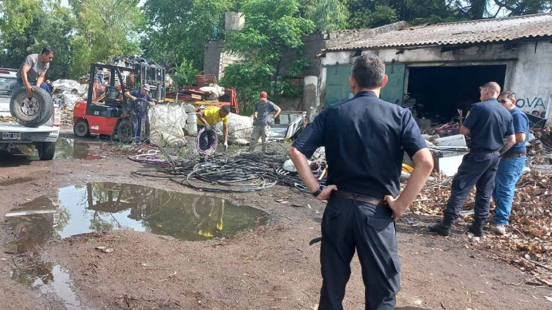 El robo de cables de la red eléctrica genera perjuicios casi todos los días en el Chaco