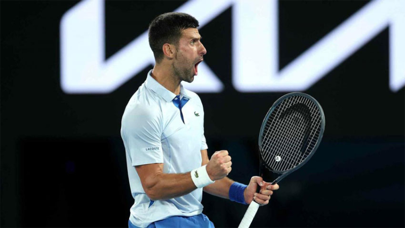Soberbio triunfo de Dkojovic, que extendió a 32 su racha en Australia