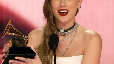 Taylor Swift hizo historia en los Grammy