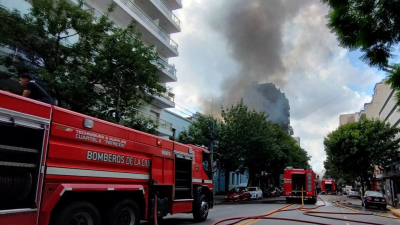 Explosión e incendio en subestación de Edesur en la Ciudad de Buenos Aires