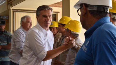 Intenso trabajo oficial para la puesta a punto de los edificios escolares