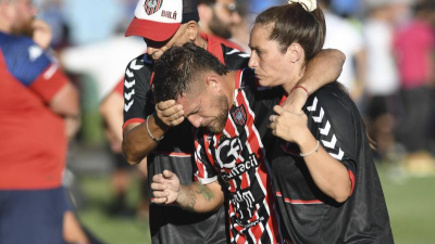 Escándalo en Tigre-Chacarita, suspendido por agresión a Brandán