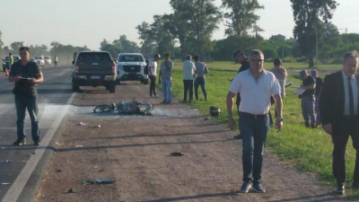 Murió una motociclista en siniestro vial en la ruta 89