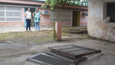 Delincuentes terminaron de llevarse todo de un jardín maternal
