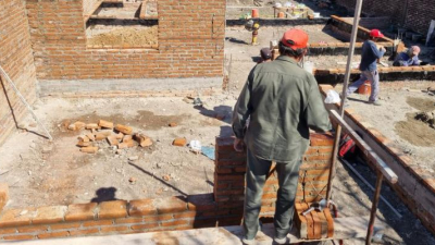 En enero, el empleo en la construcción registró la peor caída de la historia