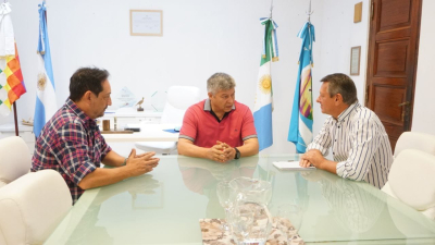 Matkovich en Charata: visita territorial y reunión con el intendente Rach
