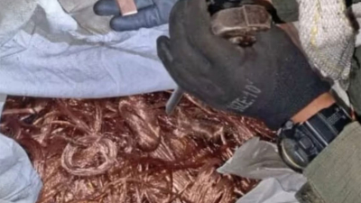 Operativo "Heavy metal": interceptan el traslado ilegal de 28 toneladas de cobre