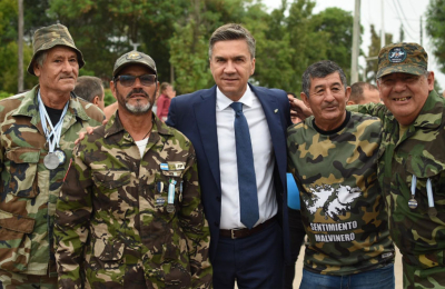 Zdero: "No están solos, a nuestros héroes vamos a honrarlos siempre"