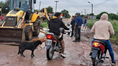 Desde el martes, lluvia y lloviznas azotan en Pampa del Infierno