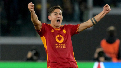 Con gol de Dybala, la Roma eliminó al Milan y pasó a semifinales de la Europa League