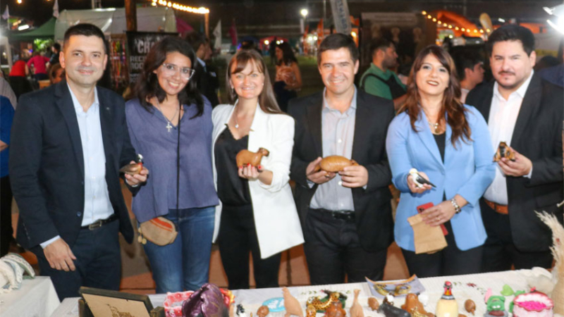 Emprendedores de Pampa del Infierno en la Expo "Viví la Termal"