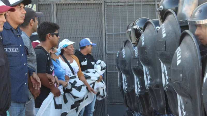 Organizaciones piqueteras denuncian "política represiva"