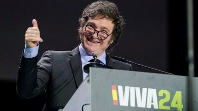Javier Milei, en la cumbre de Vox: "¡Basta de socialismo! ¡Basta de hambre y de miseria!"