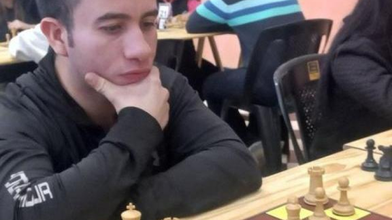 Nahuel Sandoval, ganador del Internacional de Ajedrez en Las Palmas