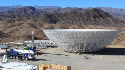 San Juan: concluido el prearmado del Telescopio Chino-Argentino 